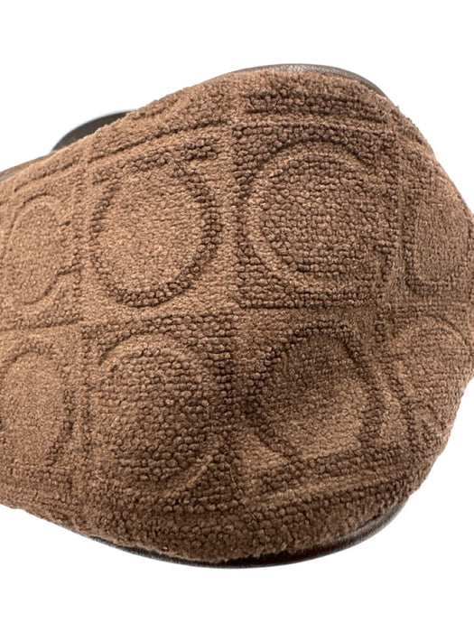 Ferragamo Brown Fabric Monogram Shoulder Bag Vintage Bag Brown / XS