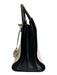 Saint Laurent White & Black Leather Top Handle Color Block Crossbody Strap Bag White & Black / S/M