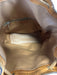 Celine Tan & beige Coated Canvas Leather straps Crossbody Bucket Vintage Bag Tan & beige / Small