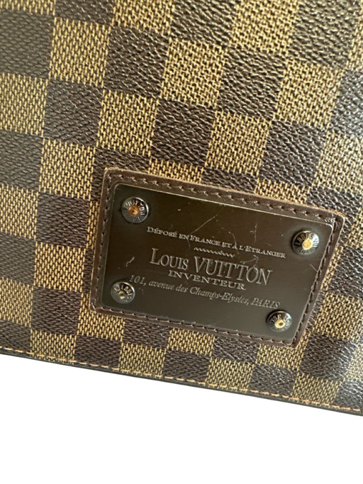 Louis Vuitton AS IS - General Wear Brown Print Coated Canvas Damier Bag Brown Print