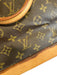 Louis Vuitton Brown Print Coated Canvas Monogram Top Handle Vintage Alma Bag Brown Print / MM