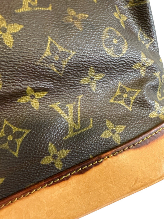 Louis Vuitton Brown Print Coated Canvas Monogram Top Handle Vintage Alma Bag Brown Print / MM