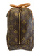Louis Vuitton Brown Print Coated Canvas Monogram Top Handle Vintage Bag Brown Print / Medium