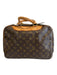 Louis Vuitton Brown Print Coated Canvas Monogram Top Handle Vintage Bag Brown Print / Medium