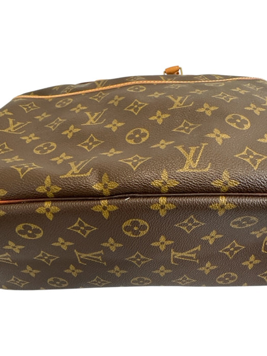 Louis Vuitton Brown Print Coated Canvas Monogram Top Handle Vintage Bag Brown Print / Medium