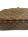 Louis Vuitton Brown Print Coated Canvas Monogram Top Handle Vintage Bag Brown Print / Medium