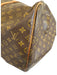 Louis Vuitton Brown Print Coated Canvas Monogram Vintage Keepall Bag Brown Print / XL
