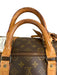 Louis Vuitton Brown Print Coated Canvas Monogram Vintage Keepall Bag Brown Print / XL
