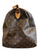 Louis Vuitton Brown Print Coated Canvas Monogram Vintage Keepall Bag Brown Print / XL