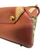 Burberry Pink & Cream Leather Novacheck Detail Top Handles Shoulder Strap Bag Pink & Cream / M