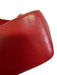 Burberry's Beige, Red, Black Canvas & Leather Saffiano Novacheck Two Strap Bag Beige, Red, Black / Small