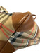 Burberry's Brown Print Coated Canvas & Leather Novacheck Tote Two Strap Bag Brown Print / L