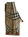 Burberry's Brown Print Coated Canvas & Leather Novacheck Tote Two Strap Bag Brown Print / L