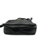 Salvatore Ferragamo Black Leather Gold hardware Bow Zip Top Crossbody Bag Black / Small