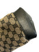 Gucci Navy Blue & Beige Canvas & Leather Guccissima Zip Top Tote Bag Navy Blue & Beige / Small