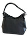 Gucci Black Nylon & Leather Zip Top Shoulder Bag Bag Black / Small