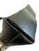 Gucci Black & Beige Canvas & Leather Guccissima Shoulder Bag Snap Closure Bag Black & Beige / Small
