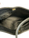 Gucci Black & Beige Canvas & Leather Guccissima Shoulder Bag Snap Closure Bag Black & Beige / Small