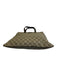 Gucci Beige & Brown Coated Canvas & Leather Guccissima Double Top Handle Bag Beige & Brown