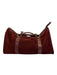 Les Must de Cartier Burgundy Red Suede & Leather Duffle Logo Gold Hardware Bag Burgundy Red / L