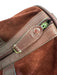 Les Must de Cartier Burgundy Red Suede & Leather Duffle Logo Gold Hardware Bag Burgundy Red / L