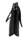 Celine Black Canvas & Leather Snap Flap Crossbody Strap Gold Hardware Bag Black / Small