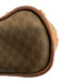 Celine Brown & Dark Brown Coated Canvas & Leather Monogram Gold Hardware Bag Brown & Dark Brown / M