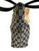 Gucci Black & Beige Canvas & Leather Guccissima Shoulder Tote Bag Bag Black & Beige / Small