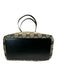 Gucci Black & Beige Canvas & Leather Guccissima Shoulder Tote Bag Bag Black & Beige / Small