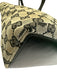 Gucci Black & Beige Canvas & Leather Guccissima Shoulder Tote Bag Bag Black & Beige / Small