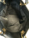 Gucci Black & Beige Canvas & Leather Guccissima Shoulder Tote Bag Bag Black & Beige / Small