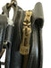 Louis Vuitton Black Epi Leather Backpack Front Pocket Brass Hardware Bag Black / S/M
