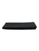 Bottega Veneta Dark Brown Leather Intrecciato Weave Bi- Fold Slim Long Wallets Dark Brown