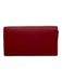 Louis Vuitton Red Leather Epi Snap Continental Vintage Wallets Red