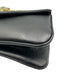Gucci Black Leather Gold hardware Tiger Chain Bag Black / Small