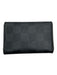 Louis Vuitton AS IS - Heavy Wear Black & Graphite Coated Canvas Damier Keychain Black & Graphite