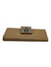 Ferragamo Tan Leather SHW Key Holder Keychain Tan