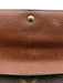 Louis Vuitton Brown Print Coated Canvas Monogram Snap Continental Wallets Brown Print