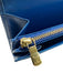 Louis Vuitton Blue Leather Epi Leather Snap Continental Vintage Wallets Blue