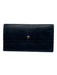 Louis Vuitton Navy Leather Vernis Monogram Empreinte Continental Vintage Wallets Navy