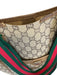 Gucci Beige, Red, Green Coated Canvas GG Supreme Web Tote Vintage Bag Beige, Red, Green / M/L