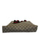 Gucci Beige, Red, Green Coated Canvas GG Supreme Web Tote Vintage Bag Beige, Red, Green / M/L