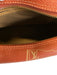 Louis Vuitton Red & Tan Leather Coated Canvas Monogram Shoulder Bag Bag Red & Tan / S/M
