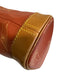 Louis Vuitton Red & Tan Leather Coated Canvas Monogram Shoulder Bag Bag Red & Tan / S/M
