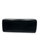 Gucci Black Leather Bamboo Accent Top Handle Bag Black / Small