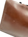 Hermes Brown Leather Top Handle Briefcase Brown