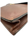 Hermes Brown Leather Top Handle Briefcase Brown