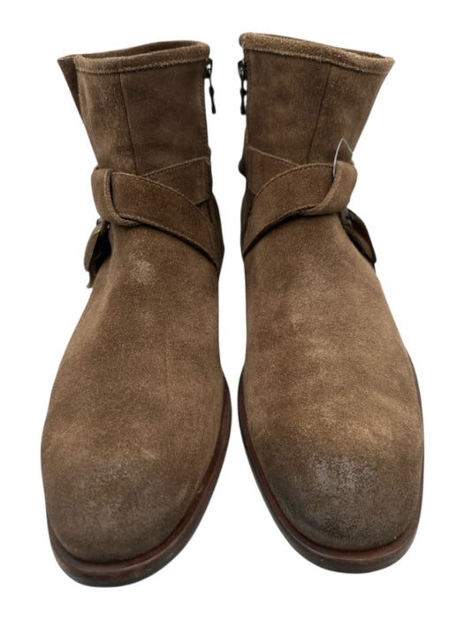 John Varvatos Shoe Size 9 Brown Suede Solid Boot Men's Shoes Brown / 9