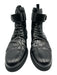 Louis Vuitton Shoe Size 8.5 As Is - Creasing Black Leather Broguing Dress Shoes Black / 8.5
