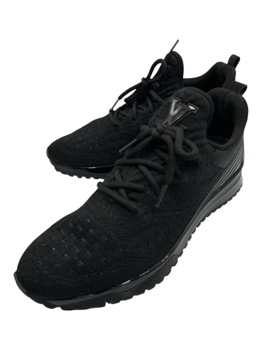 Louis Vuitton Shoe Size 42 Like New Black Synthetic Mesh Sneaker Men's Shoes Black / 42